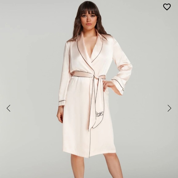 Agent Provocateur Other - Agent Provacateur Pink Silk Robe